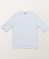 DC-0771　シルクフライスTEE　WHITE