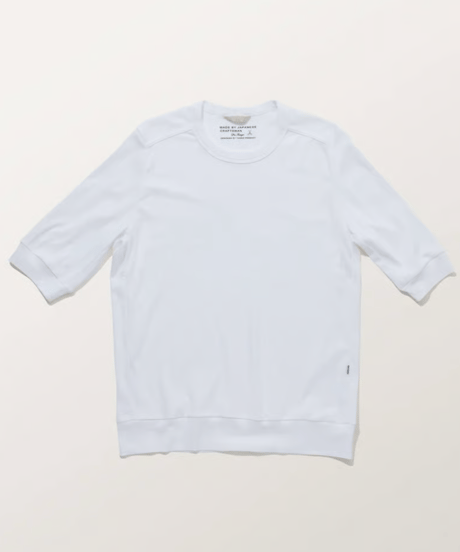 DC-0771　シルクフライスTEE　WHITE