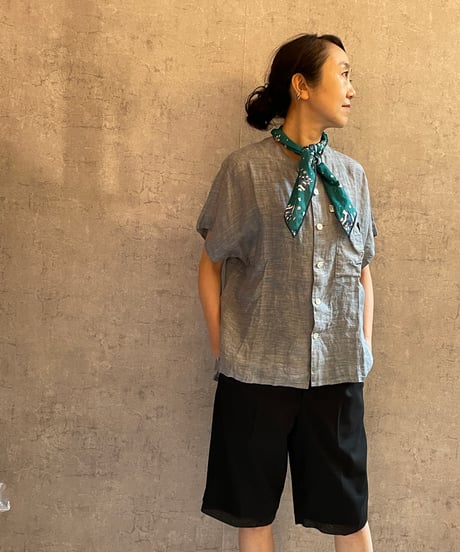 DS-0571　ユニフォームシャツ　TOP BLUE