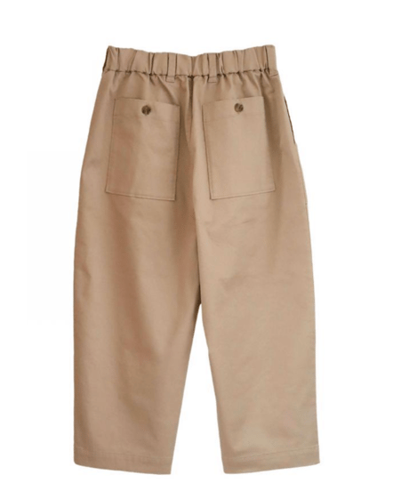 made in Japan   FABRIQUE en planète terre  262−051 curve pants　ライトグレー