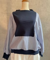 made in Japan   FABRIQUE en planète terre 262−103　異素材プルオーバーシャツ