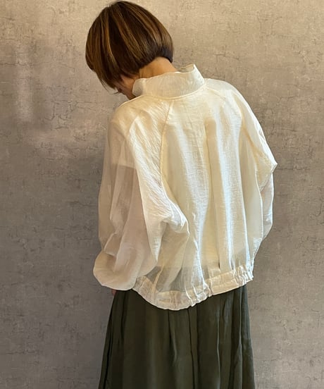 DA-0271　ボイルブルゾン　IVORY