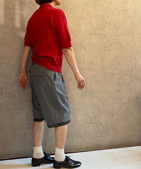 DP-0571　サマーウールハーフパンツ　TOP GREY