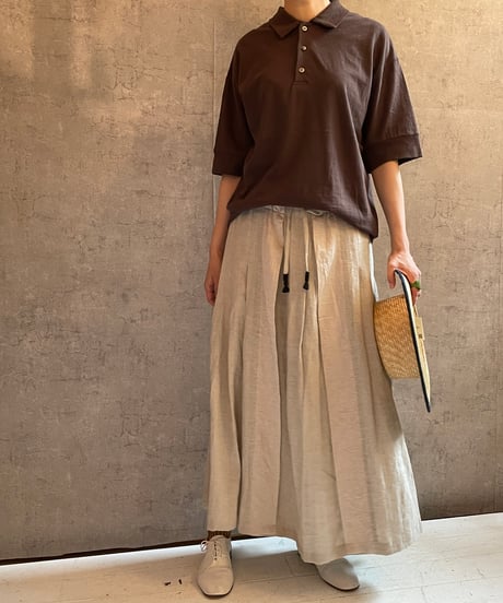 DB-0271　ボヘミアンスカート　BEIGE