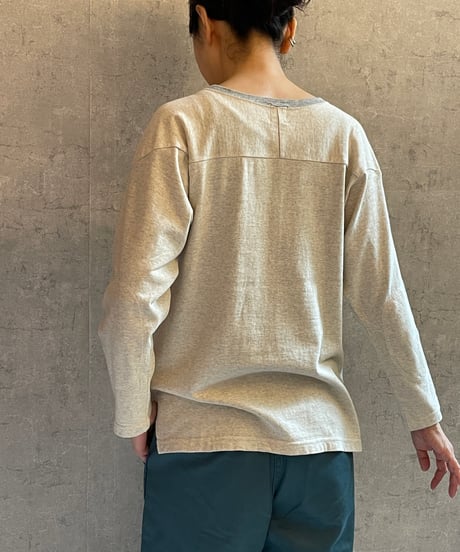 TC-0671　クレリックフットボールTEE　OATMEAL