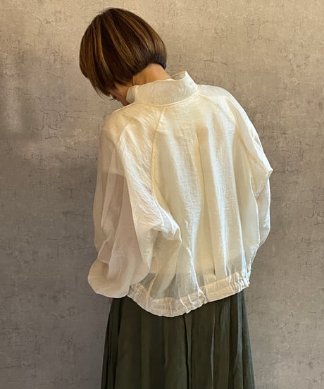 DA-0271　ボイルブルゾン　IVORY