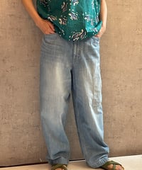 DP-0271　サマーワイドデニム　INDIGO BLEACH