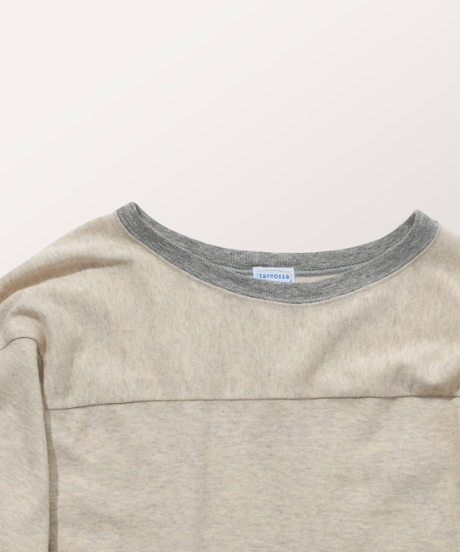 TC-0671　クレリックフットボールTEE　OATMEAL