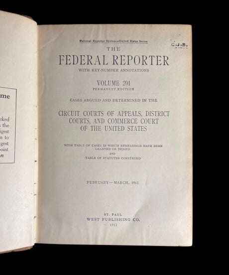 3冊セット Federal Reporter アメリカ 古籍 古書 インテリア 置物 骨董品 アンティーク