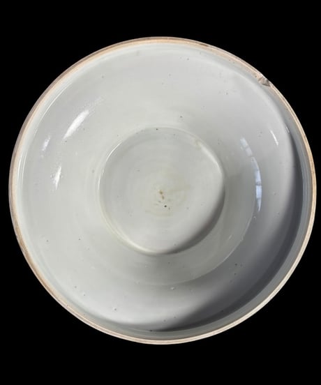 江戸後期 古伊万里 染付 微塵唐草 蓋付き大鉢 盛り鉢 鉢 和食器 陶器 伊万里 時代物 骨董品 アンティーク