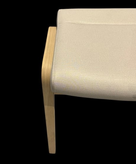 カリモク家具 スタッキングチェア karimoku ロースツール オーク材 ホワイト 日本製 椅子 レトロ アンティーク