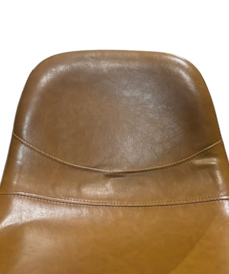 HOWARD BAR CHAIR キャメル バーチェア 鉄脚 カウンターチェア アイアン レトロ アンティーク