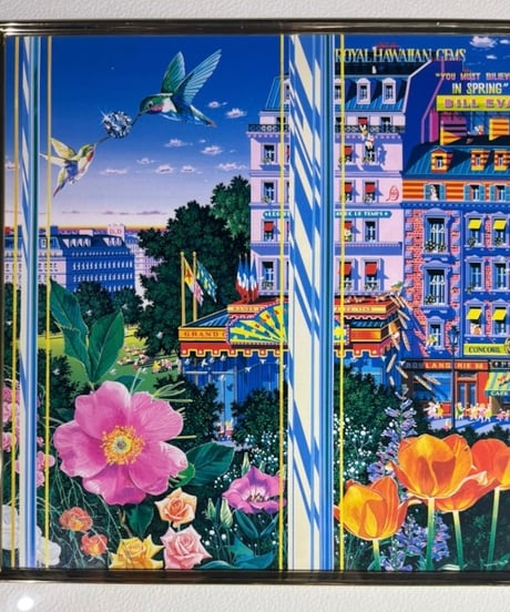 ダイヤモンドメモリー ヒロ・ヤマガタ Diamond Memory 額装 風景 壁掛 絵画 アート ポスター 雑貨 インテリア アンティーク コレクション