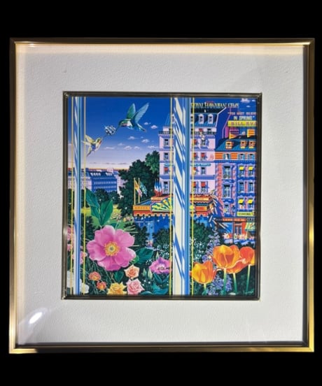 ダイヤモンドメモリー ヒロ・ヤマガタ Diamond Memory 額装 風景 壁掛 絵画 アート ポスター 雑貨 インテリア アンティーク コレクション