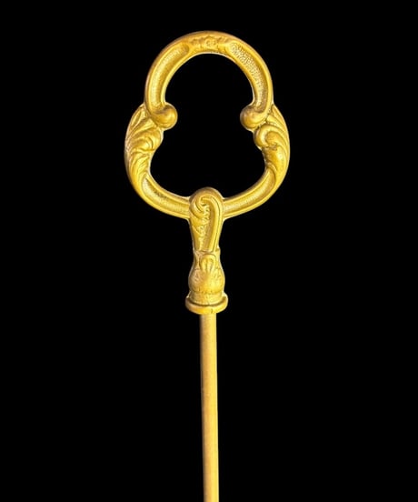 真鍮 ドアストッパー 太陽 金色 インテリア 置物 オブジェ 時代物 工芸品 骨董品 アンティーク