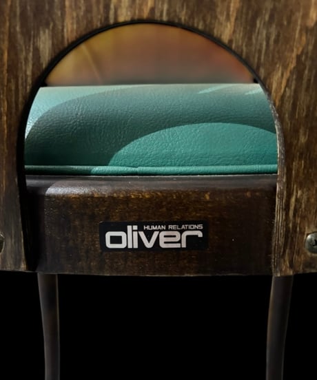 Oliver オリバーチェア 木製 ベントウッド ダイニングチェア 一人掛け ターコイズ 椅子 チェア アンティーク