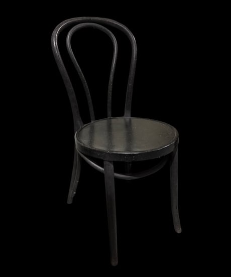 ガーデンチェア ブラック トーネットチェア 軽量 椅子 カフェチェア 樹脂製 アウトドアチェア アンティーク