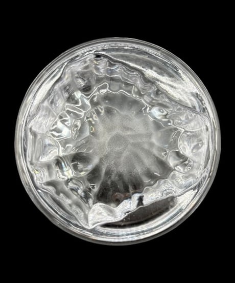 EDO GLASS 富士山 ロックグラス 江戸グラス ペア 共箱 クリスタル 硝子 伝統工芸 古美術 レトロ アンティーク