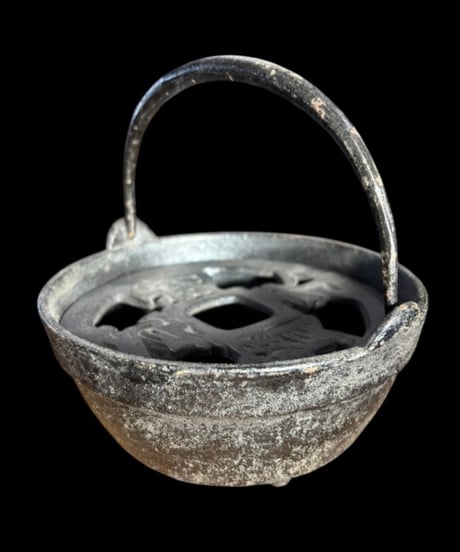 南部鉄器 寛永通宝 鉄鍋 鉄器 灰皿 岩鋳 昭和 レトロ 骨董品 アンティーク