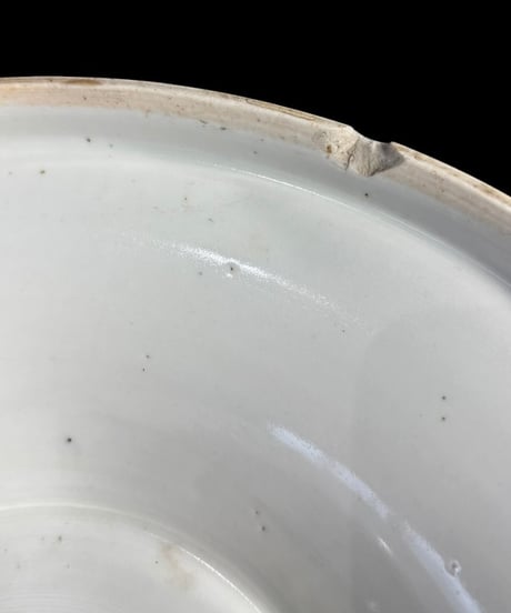 江戸後期 古伊万里 染付 微塵唐草 蓋付き大鉢 盛り鉢 鉢 和食器 陶器 伊万里 時代物 骨董品 アンティーク