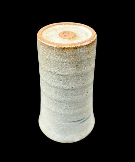 【4客セット】 橘吉 さぎ絵 陶コップ 鷺 時代物 湯呑み 酒器 和食器 陶器 骨董品 アンティーク