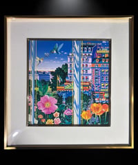 ダイヤモンドメモリー ヒロ・ヤマガタ Diamond Memory 額装 風景 壁掛 絵画 アート ポスター 雑貨 インテリア アンティーク コレクション