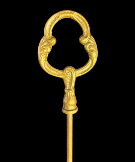 真鍮 ドアストッパー 太陽 金色 インテリア 置物 オブジェ 時代物 工芸品 骨董品 アンティーク