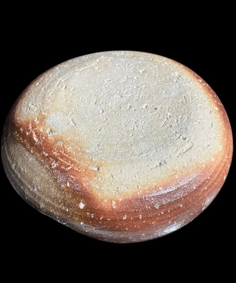 信楽焼 楽馬 信楽鉢 作家物 共箱 変形鉢 茶道具 和食器 陶芸 焼物 骨董品 アンティーク