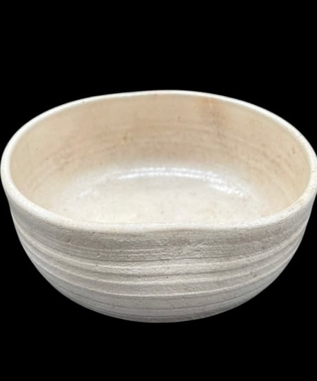蔵出し 萩焼 楽鉢 作家物 共箱 鉢 裏印 茶道具 和食器 陶芸 骨董品 アンティーク