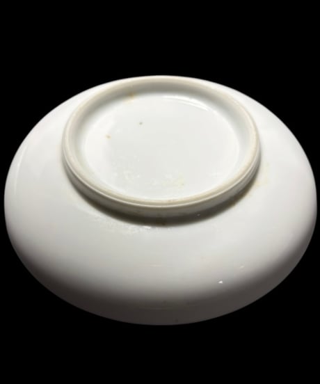 【10客セット】 有田焼 扇子草花文図 小皿 丸皿 塩皿 古伊万里 古美術 和食器 骨董品 アンティーク