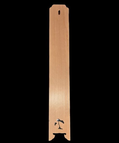 木製 短冊掛け 松 壁掛 短冊 和風 インテリア 工芸品 骨董品 アンティーク コレクション