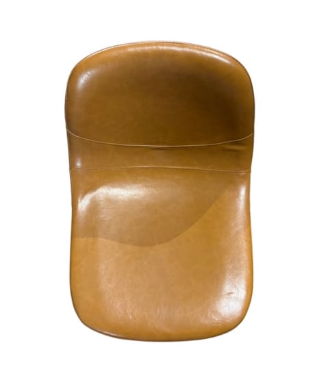 HOWARD BAR CHAIR キャメル バーチェア 鉄脚 カウンターチェア アイアン レトロ アンティーク
