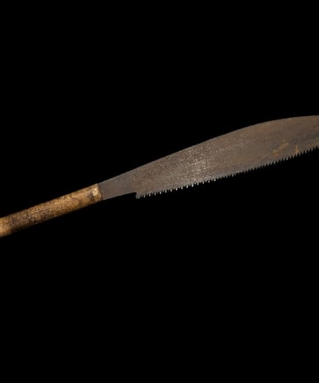 ヴィンテージ 片刃鋸 ハンドソー ノコギリ 古民具 装飾品 時代物 古道具 骨董品 アンティーク