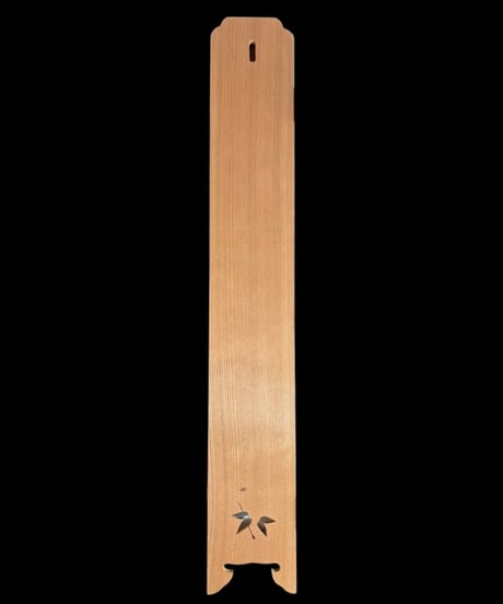 木製 短冊掛け 笹 壁掛 短冊 和風 インテリア 工芸品 骨董品 アンティーク コレクション