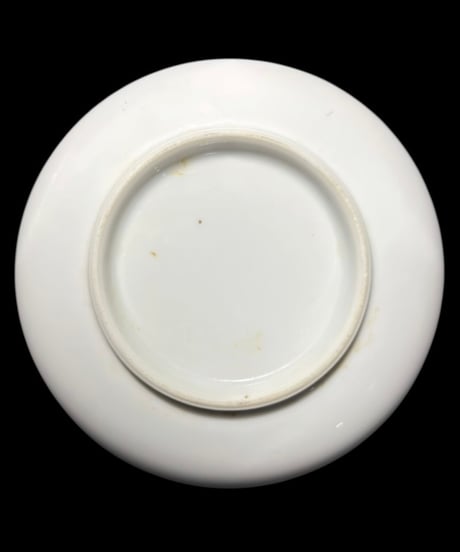 【10客セット】 有田焼 扇子草花文図 小皿 丸皿 塩皿 古伊万里 古美術 和食器 骨董品 アンティーク
