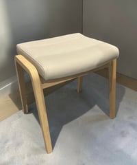 カリモク家具 スタッキングチェア karimoku ロースツール オーク材 ホワイト 日本製 椅子 レトロ アンティーク