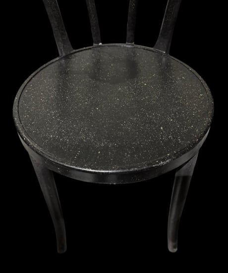 ガーデンチェア ブラック トーネットチェア 軽量 椅子 カフェチェア 樹脂製 アウトドアチェア アンティーク