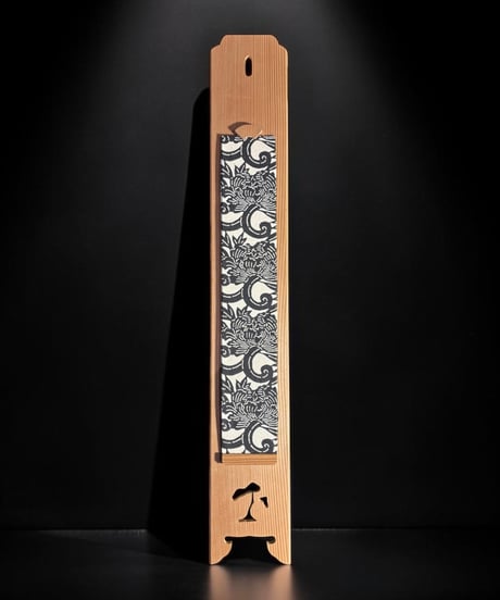 木製 短冊掛け 松 壁掛 短冊 和風 インテリア 工芸品 骨董品 アンティーク コレクション