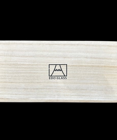 EDO GLASS 富士山 ロックグラス 江戸グラス ペア 共箱 クリスタル 硝子 伝統工芸 古美術 レトロ アンティーク