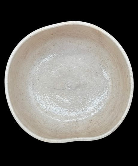 蔵出し 萩焼 楽鉢 作家物 共箱 鉢 裏印 茶道具 和食器 陶芸 骨董品 アンティーク