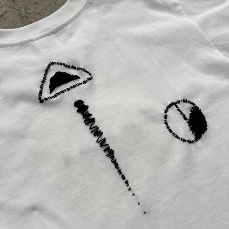 【lupus × YES】 "Hand Stitch T-shirt"