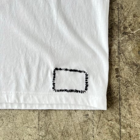 【lupus × YES】 Hand Stitch T-shirt "Good Music MAN"