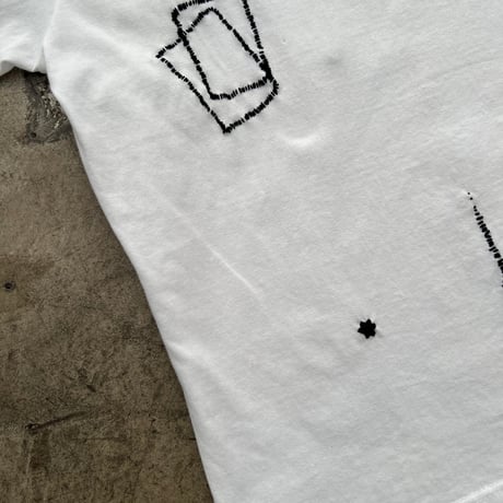 【lupus × YES】 "Hand Stitch T-shirt"