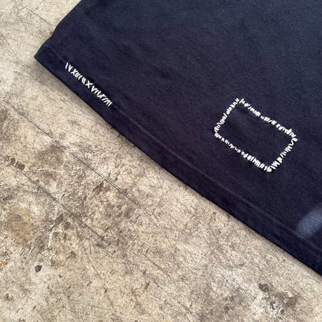 【lupus × YES】 "Hand Stitch T-shirt"