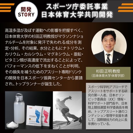 【スポーツ応援キャンペーン】トップランナーハイポトニック２個セット