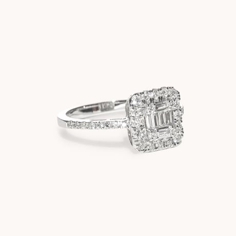 0.6ct スクエアリング