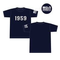 1959 T　The year that artist was born　＜NA-VY 黒に近い、非常に濃い青色＞