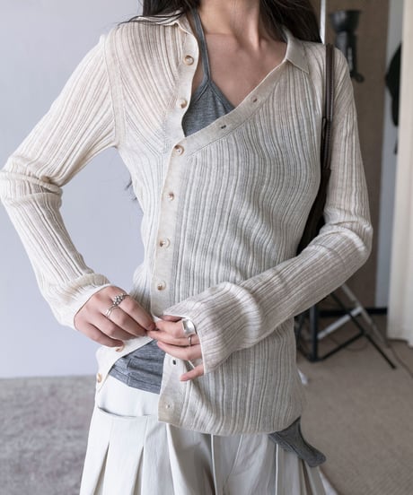 asymmetry cardigan