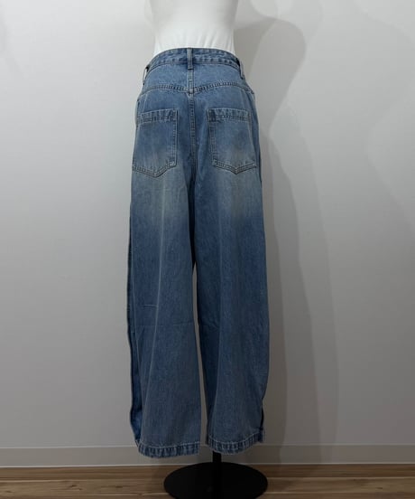 side tuck denim