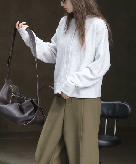 color knit cardigan